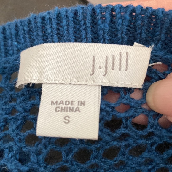 J Jill mesh sweater - Picture 5 of 6